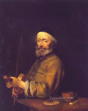  Christian Oil Painting - Borch Violin Christian Filippino Lippi